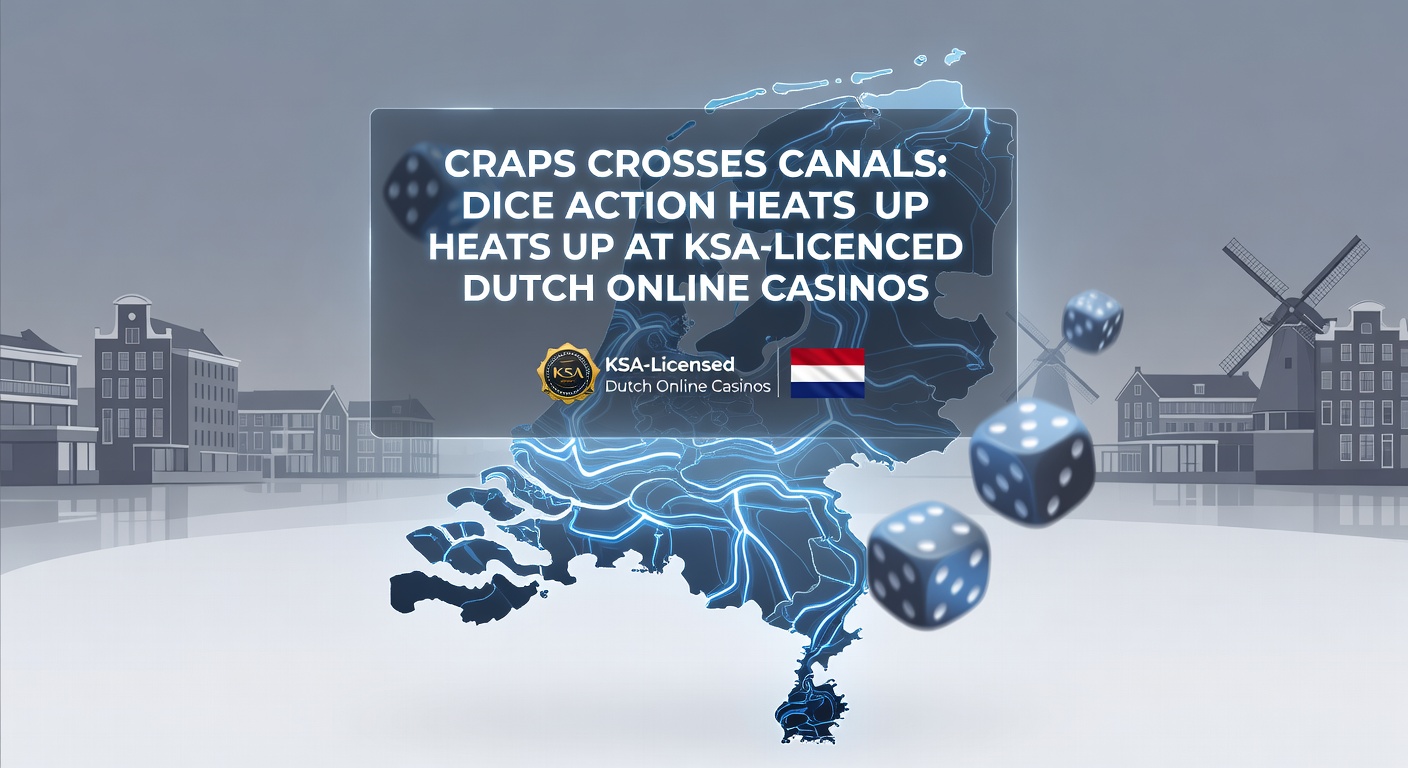 Live dealer gooit dobbelstenen tijdens een craps-sessie bij een KSA-gelicentieerd Nederlands casino, met spelerschats en side bets zichtbaar