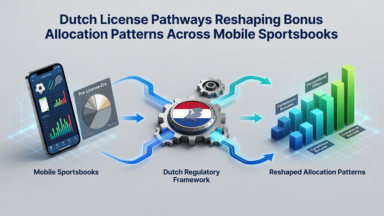 Overzicht van mobiele sportsbook interfaces met bonusstructuren onder KSA-licenties