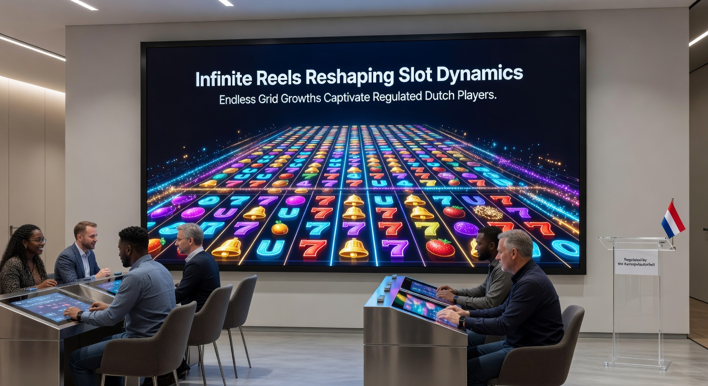 Dynamisch infinite reels grid in actie met exploderende symbolen en groeiend aantal winlijnen tijdens een bonusronde