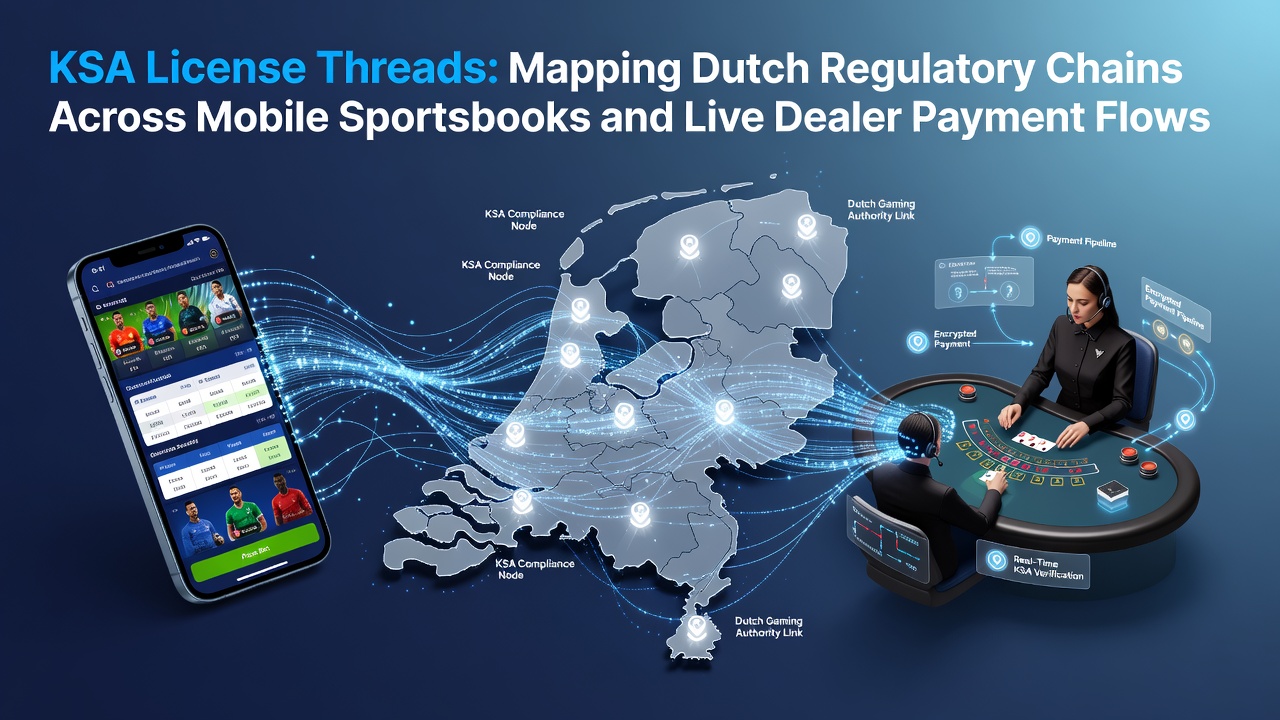 Overzicht van KSA-reguleringsketens in mobiele sportsbooks en live dealer betalingsstromen