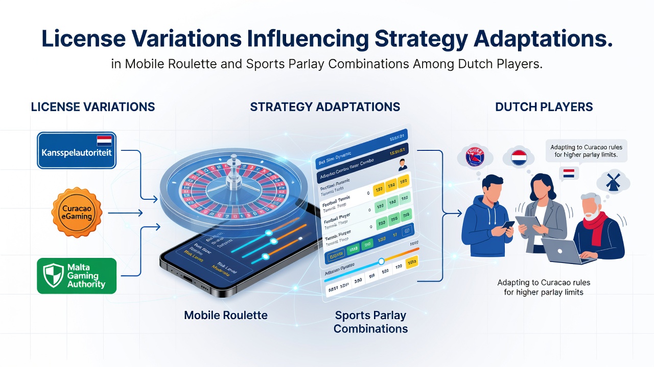 Licentievariaties en strategieën in mobiele roulette en sportparlays