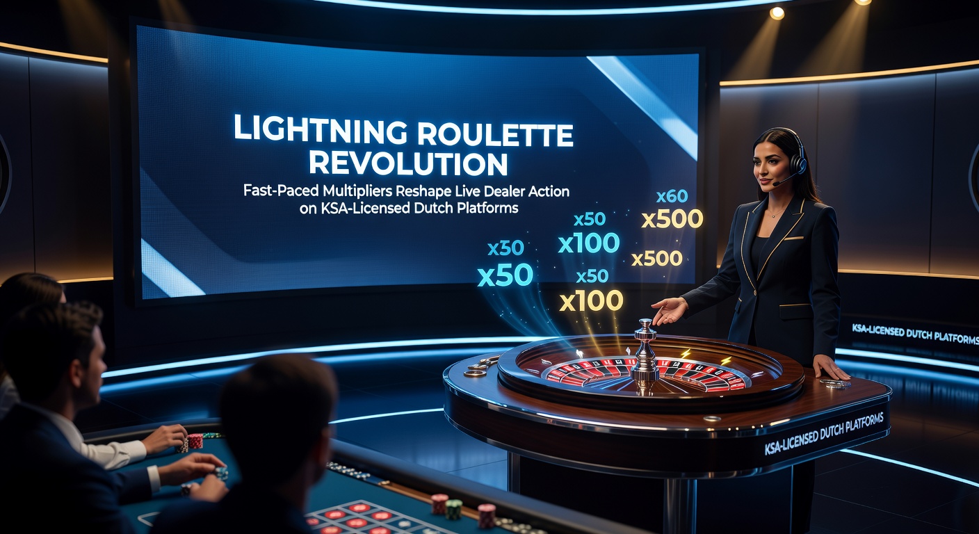 Live Lightning Roulette tafel met bliksemschichten en multipliers die nummers raken tijdens een sessie op een Nederlands platform