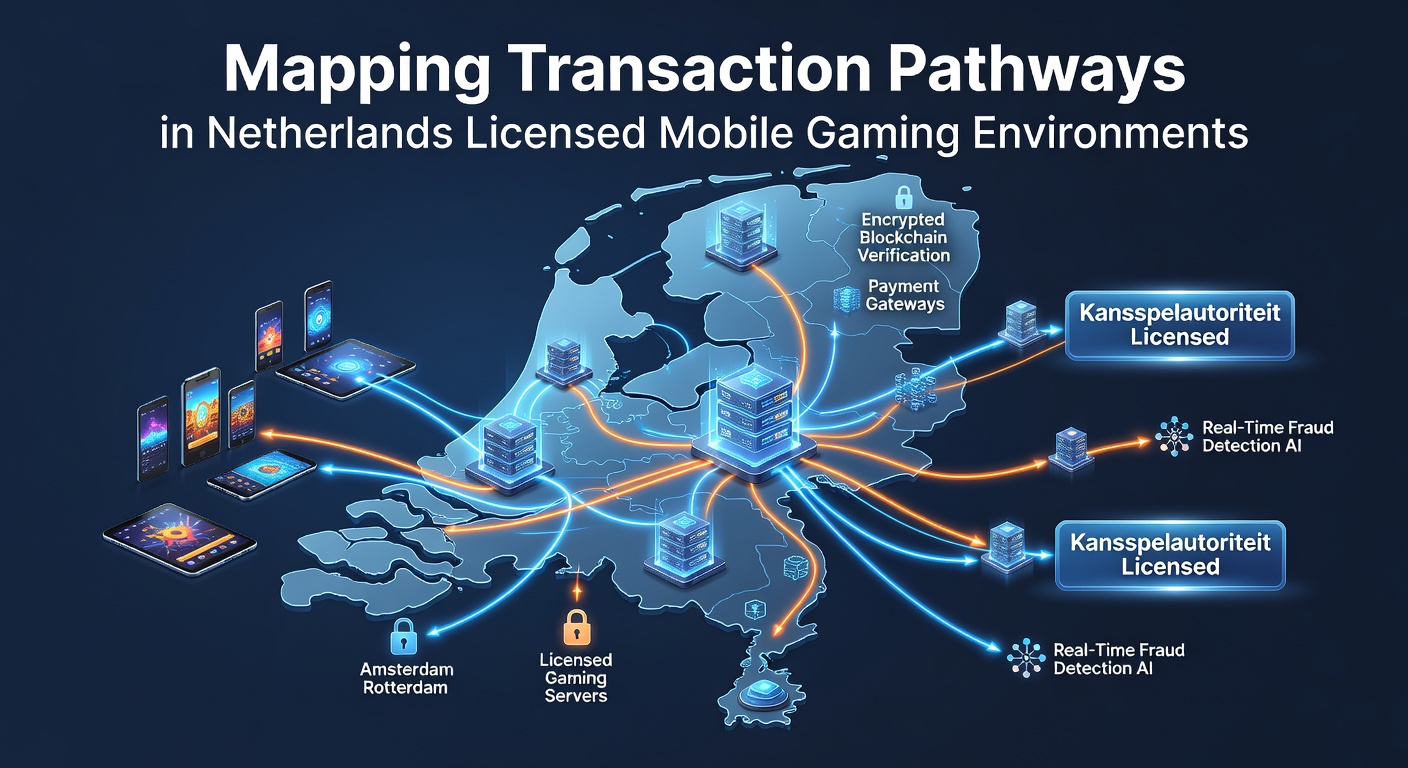 Overzicht van transactiepadmapping in Nederlandse mobiele gaming platforms met licentie
