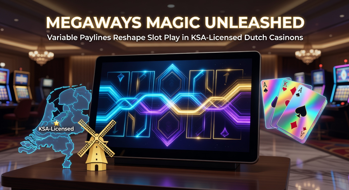 Dynamische Megaways-slot met expanderende rollen en duizenden winmanieren, typisch voor KSA-gelicentieerde platforms