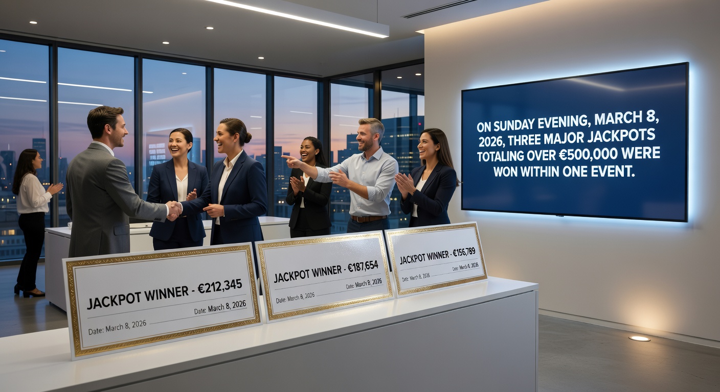 Diverse smartphones met open casino-apps, bonussen en spellen zichtbaar, tegen Nederlandse achtergrond