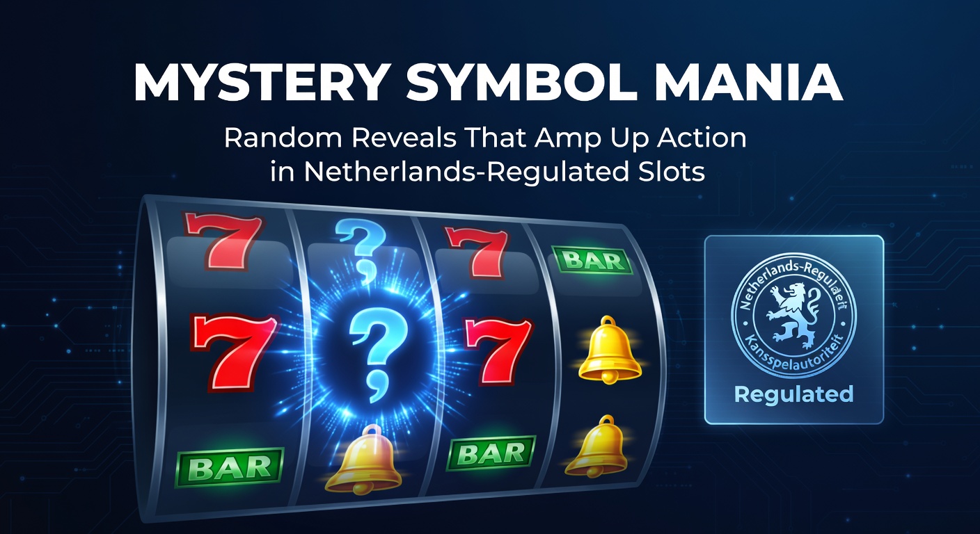Close-up van mystery symbols in actie op een mobiel slotspel, met gouden onthullingen die winlijnen activeren in een KSA-gelicentieerd casino