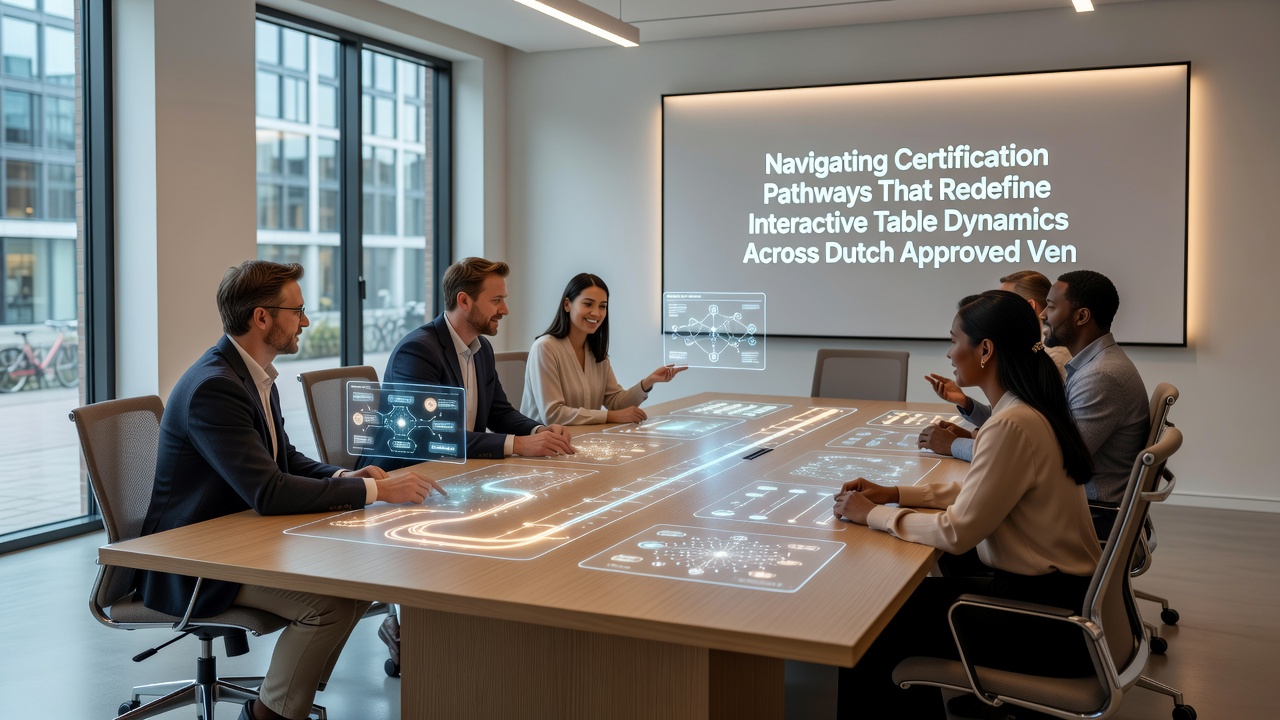 Dynamiek van gecertificeerde interactieve tafels in Nederlandse venues