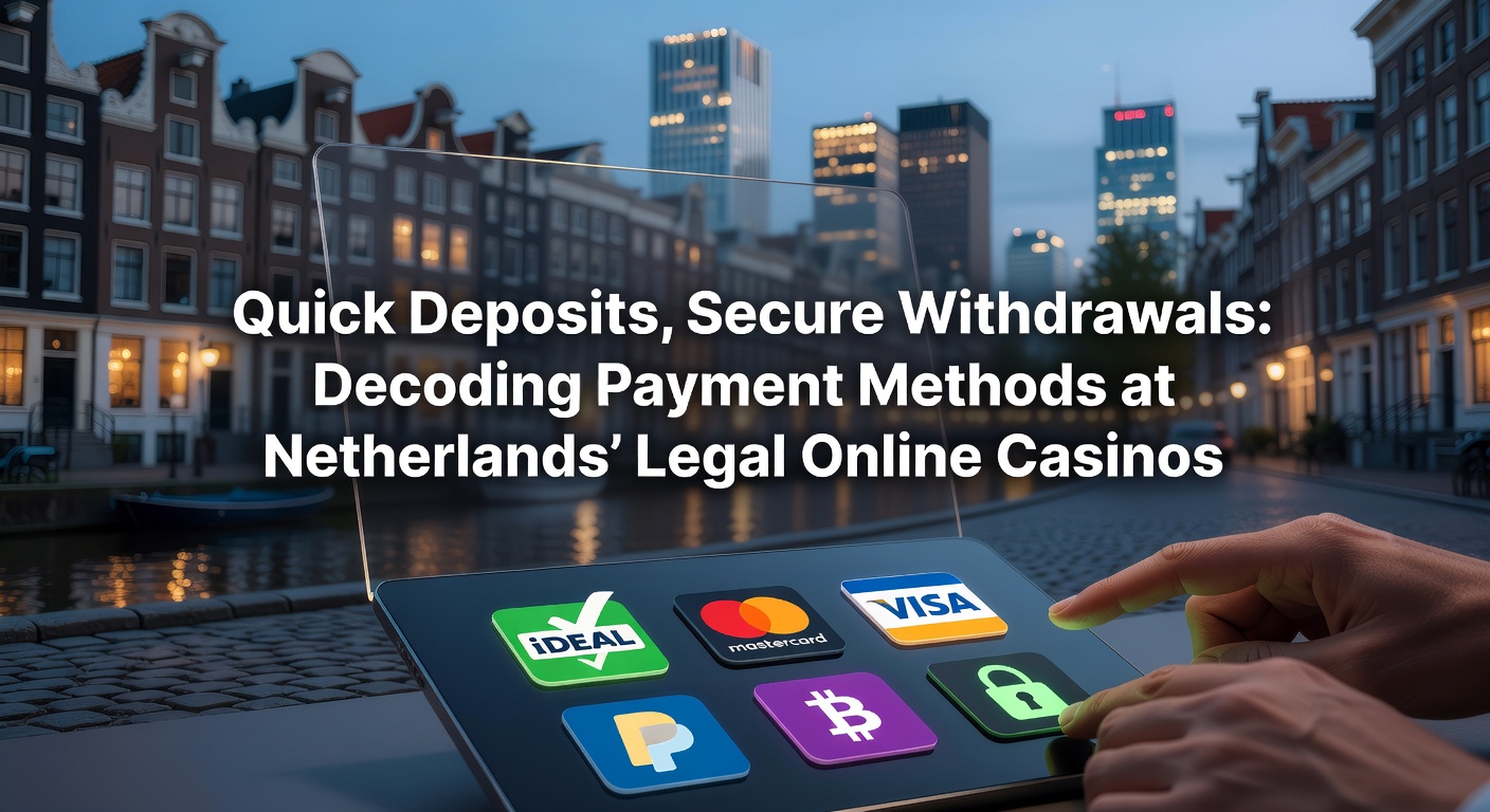 Overzicht van populaire betaalmethoden zoals iDEAL en e-wallets bij Nederlandse online casinos, met focus op snelheid en veiligheid