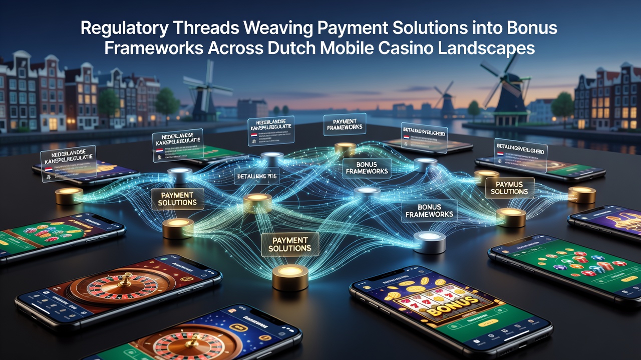 Illustratie van regelgevende kaders en betalingsintegratie in mobiele casino's