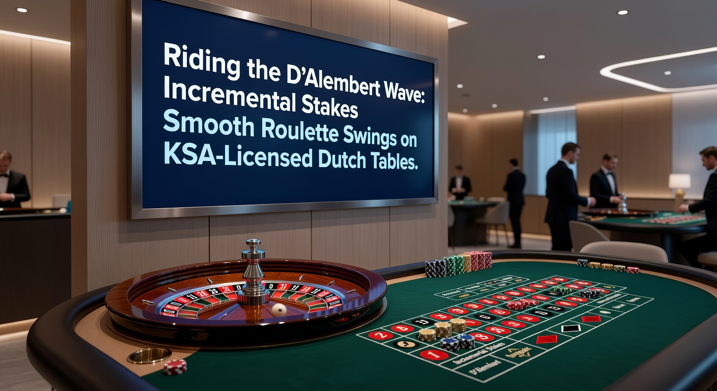 Grafiek van D'Alembert inzetcurve over 200 spins, tonend golfvormige progressie met gematigde pieken en dalen op een Nederlands casino-interface