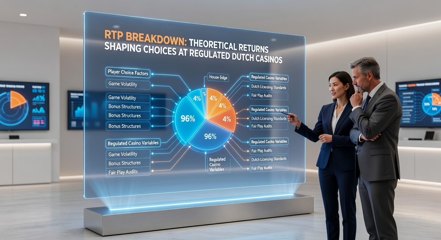 Grafiek met RTP-percentages van populaire slots en tafelspellen in Nederlandse online casinos
