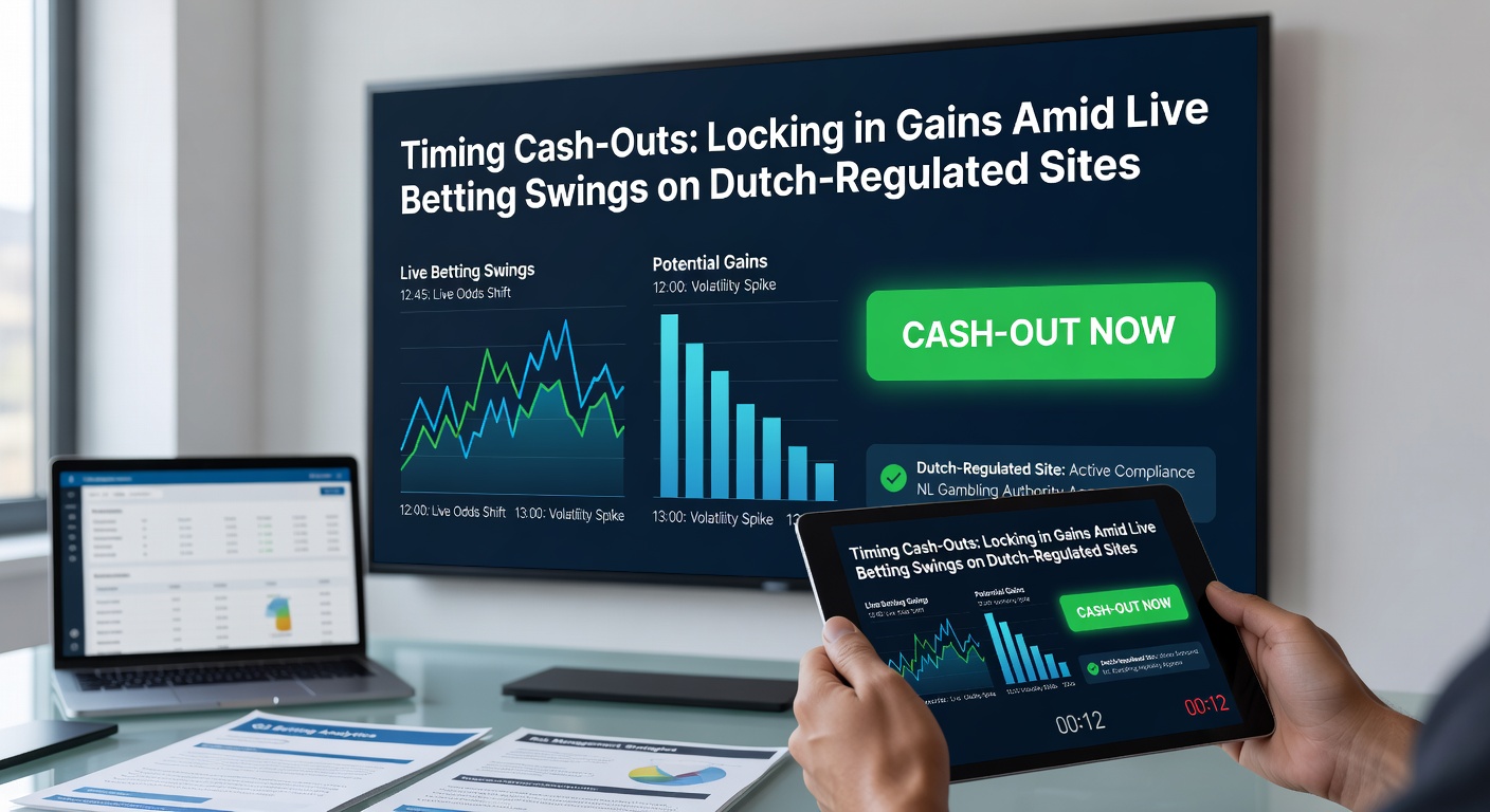 Schermafbeelding van een live betting interface met cash-out knop geactiveerd tijdens een tenniswedstrijd, odds real-time dalend