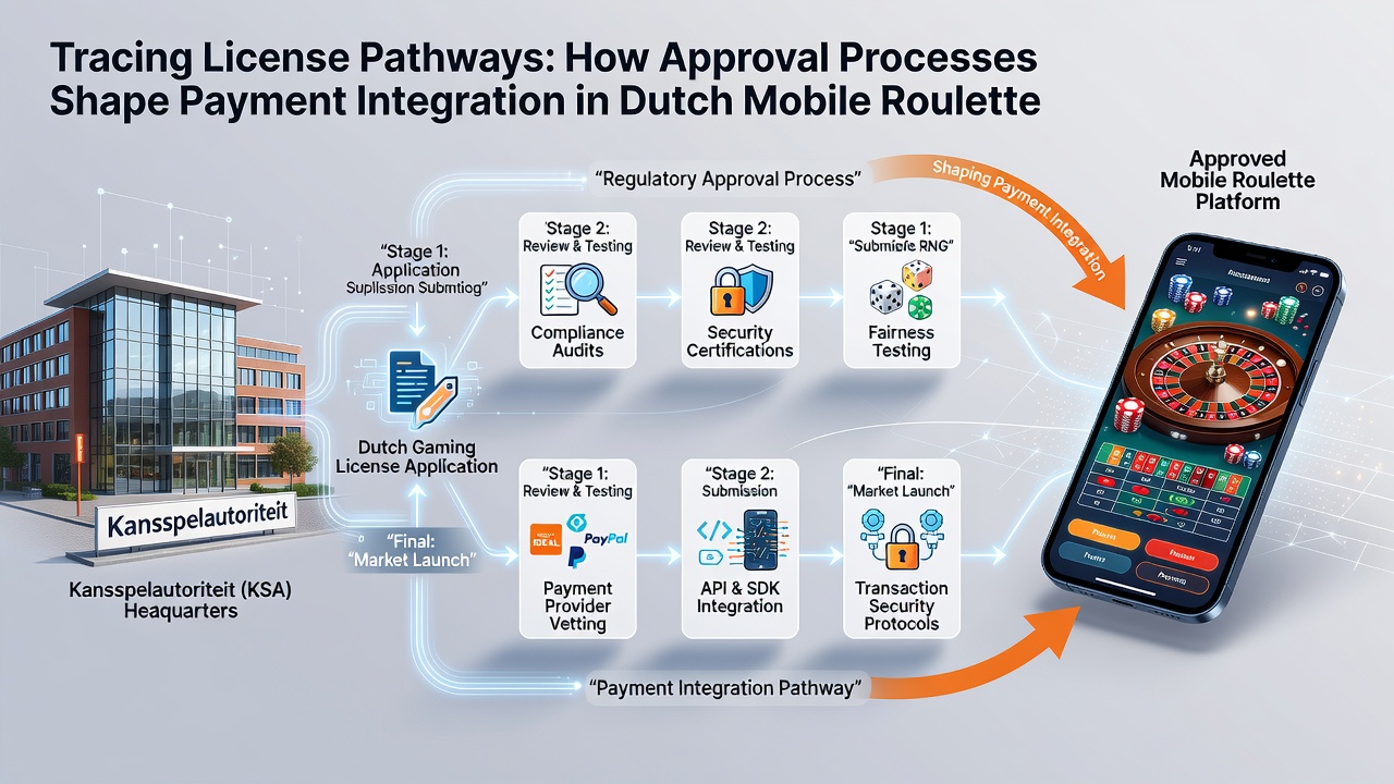 Betalingsintegratie en licentieprocessen in mobiele roulette